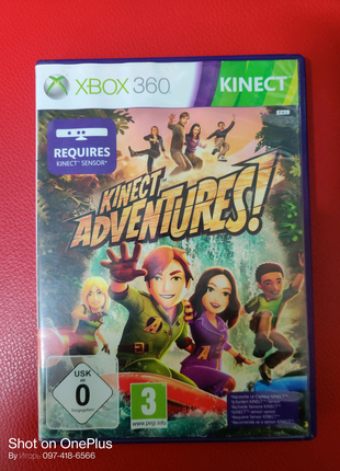 Игра диск XBOX 360 - Kinect Adventures лицензия