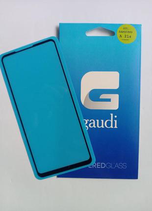 Samsung A21s (A217), защитное стекло Gaudi Tempered Glass
