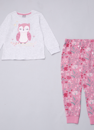 Пижама для девочки pepco с совой