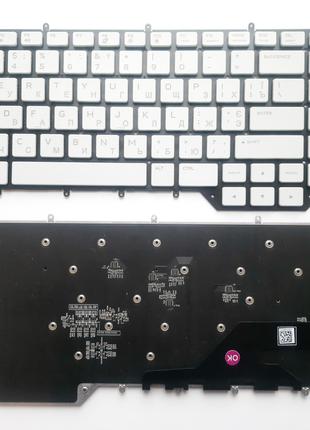 Клавиатура для ноутбуков Dell Alienware M17 R2 клавиатура бела...