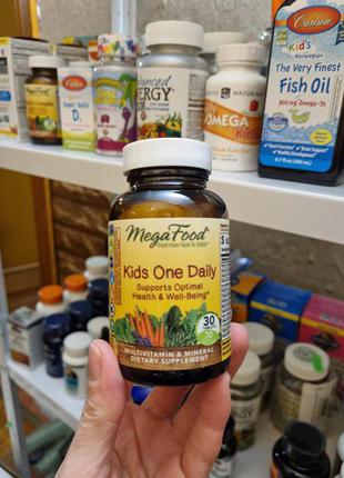 MegaFood, Kids One Daily, витамины для детей, 30 таблеток