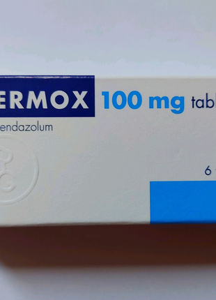 Вермокс 100 мг на 6 таб.с Польши препарати с Европи