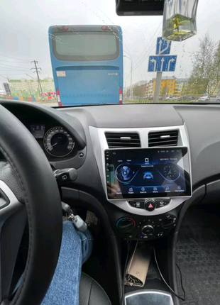 Магнитола Hyundai Accent, Bluetooth, USB, GPS, с гарантией!