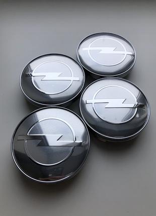 Ковпачки заглушки на диски Опель Opel 60мм