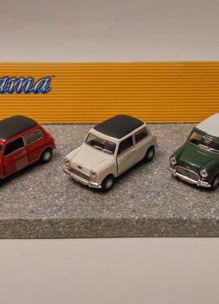Набор моделей Mini Cooper, Cararama/Hongwell, масштаб 1:43