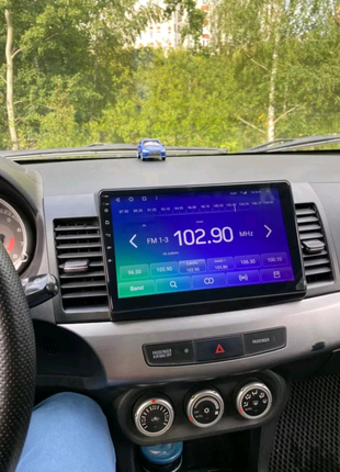 Магнитола Mitsubishi Lancer 10, Bluetooth, USB, GPS, с гарантией!