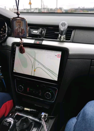 Магнитола Skoda Superb, Bluetooth, USB, GPS, с гарантией!