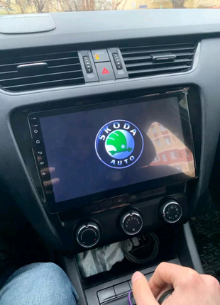 Магнитола Skoda Octavia A7, Bluetooth, USB, GPS, с гарантией!