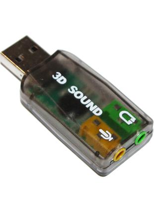 Адаптер USB 3D sound 5.1