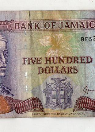 Ямайка 500 долларов 1994 год №186