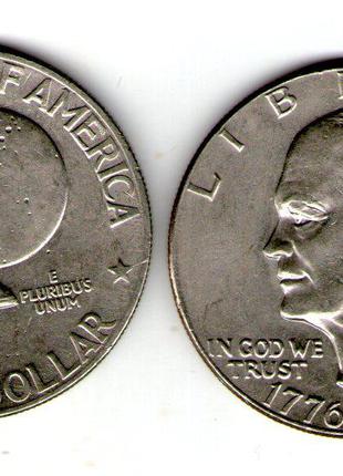 США 1 доллар 1976 200-летие Декларации независимости США. Долл...