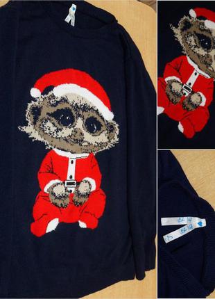 Новогодний свитер l новорічний светр кофта