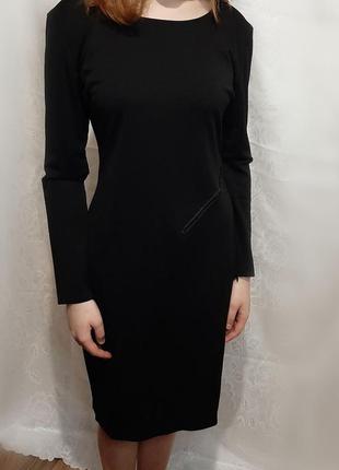Платье чёрное 46-48 размер