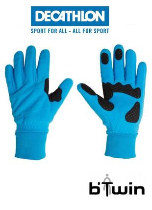 Зимние флисовые перчатки для спорта decathlon