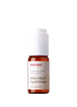Manyo Factory White Vita C Liquid Serum Осветляющая сыворотка с в