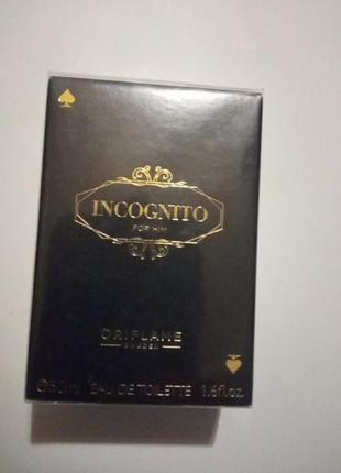 Туалетна вода incognito for him