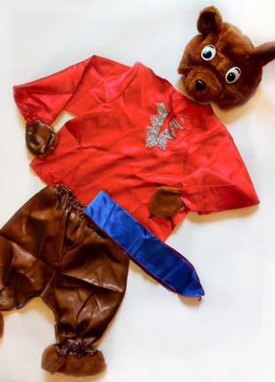 Новогодний детский костюм "медведь"