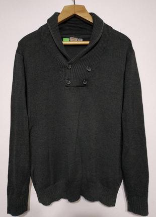 Xl 52 идеал livergy свитер зимний мужской серый zxc