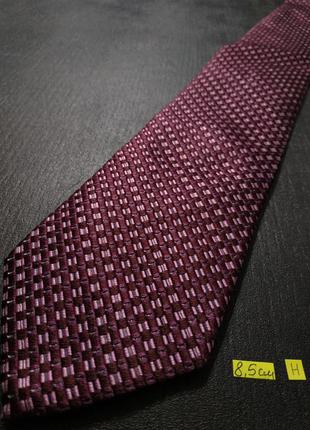 Упоряд нов 100% profuomo шовк краватка в клітку бордовий zxc lkj