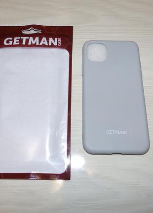 Чехол silicone case getman for magnet для apple iphone 11 pro ...