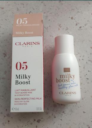 Clarins milky boost, bb, cc крем