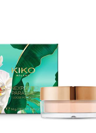 Kiko Milano UNEXPECTED PARADISE LOOSE POWDER Ультралегкая пудр...