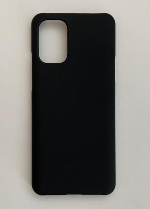 OnePlus 8T чехол противоударный черный матовый пластик