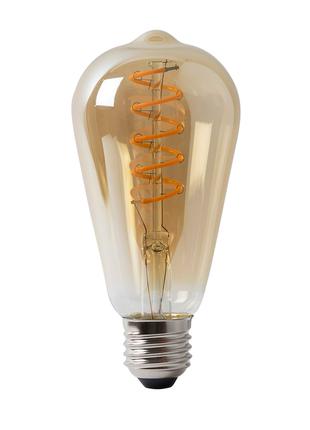 Лампа эдисона филаментная (6W, цоколь Е27, 2000К) винтажная ре...
