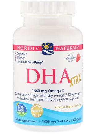 Nordic Naturals  Подросток Омега DHA Xtra  1660 mg 60 шт