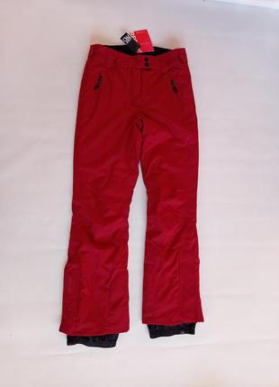 Лижні бордові штани з системою recco. 46 розмір