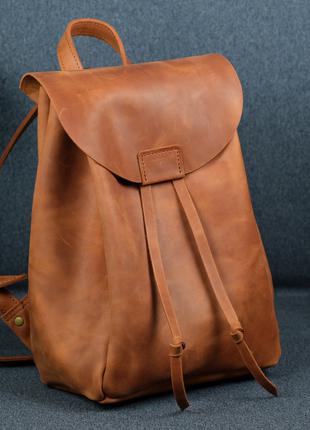 Женский кожаный рюкзак Токио, размер средний, Итальянская кожа...