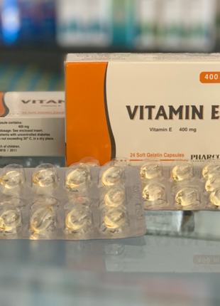 Витамина Е антиоксидант 400 мг PHARCO 24 капс Египет