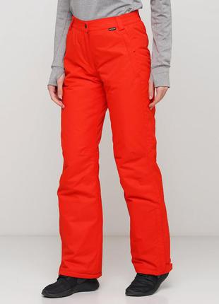Горнолыжные штаны icepeak красные размер l для сноуборда для лыж