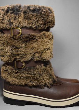 Ugg australia lilyan чоботи черевики зимові жіночі уггі шкіра ...