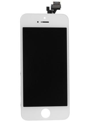 Дисплей для iPhone 5s LCD + Touchscreen iPhone 5S (white) (HC)