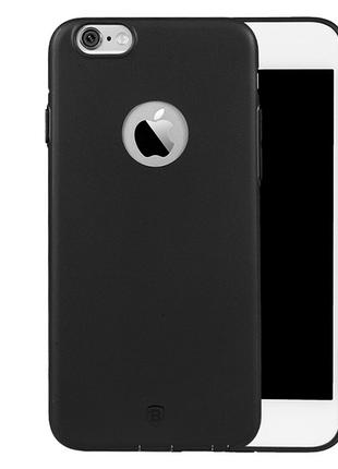 Чехол-накладка Baseus Mousse Series Case for iPhone 6/6S, Black