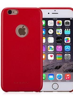 Чехол-накладка Momax Leather Feel Series for iPhone 6/6S, Red ...