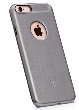 Чехол-накладка Hoco Black series for iPhone 6/6S, Gray