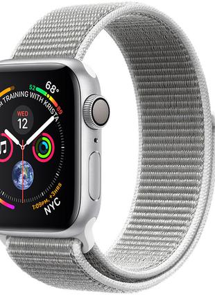Б/У Смарт-часы Apple Watch Series 4 40mm Silver Aluminum Case ...