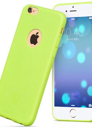 Чехол-накладка Hoco Juice Series TPU Case for iPhone 6/6S, Green