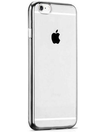 Чехол-накладка Hoco Black Series Plating TPU for iPhone 6/6S, ...