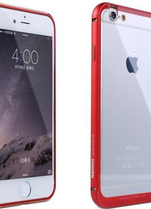 Чехол-накладка Remax Ming Series for iPhone 6/6S Plus, Red