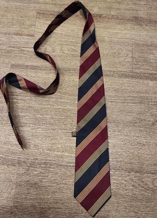 Шелковый галстук  yves saint laurent
