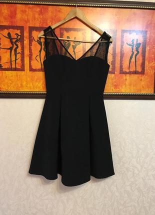 Чёрное нарядное вечернее платье от pimkie платье на выпускной