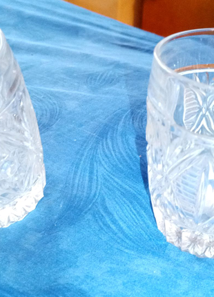Хрустальные стаканы "Bohemia"