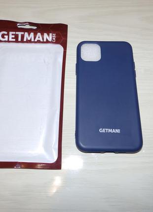 Чехол silicone case getman for magnet для apple iphone 11 pro ...