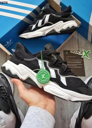 Мужские, качественные кроссовки adidas ozweego