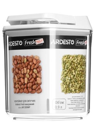 Контейнер для сыпучих продуктов Ardesto Fresh вакуумный 0.9л