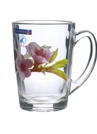 Чашка для чая стеклокерамика | 320мл | Luminarc water color
