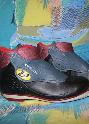 Лыжные беговые ботинки термо Salomon Vitane 2.4,SNS Profil,39 р